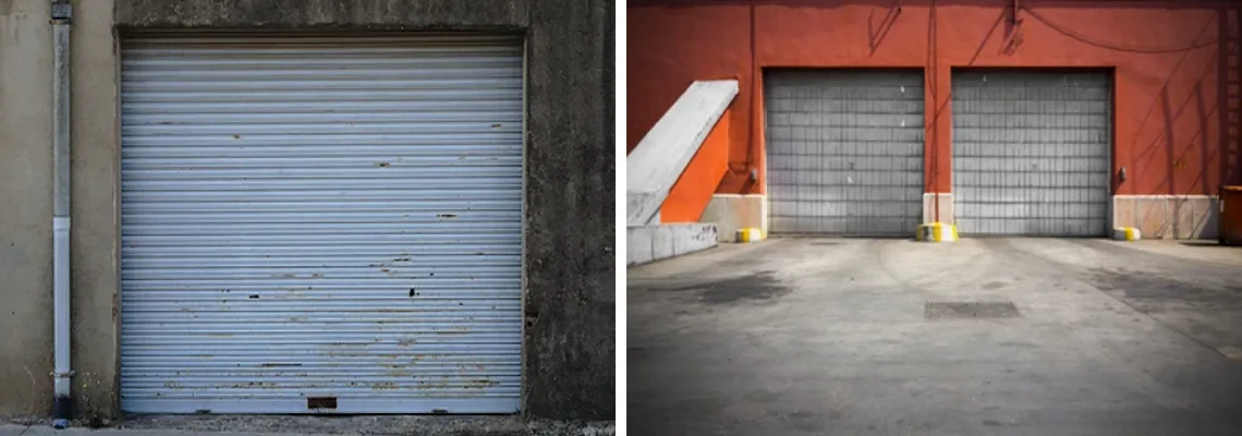 Rusty Iron Garage Doors Replacement in Wellington