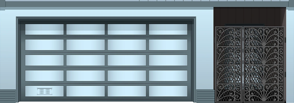 Aluminum Garage Doors Panels Replacement in Wellington