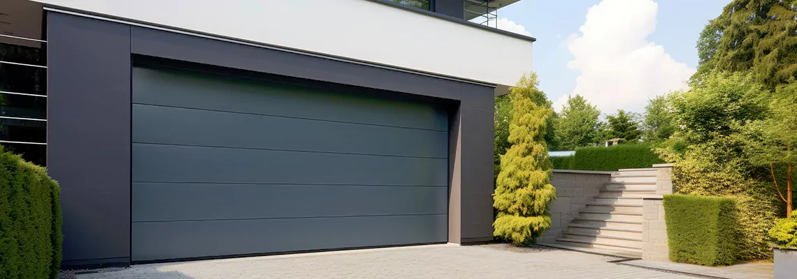 Haas Galvanized Steel Garage Door in Wellington, FL