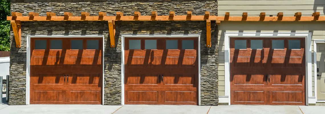 Overhead Garage Door Frame Capping Service in Wellington, Florida