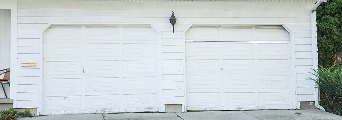 Roller Garage Door Dropped Down Replacement in Wellington, FL