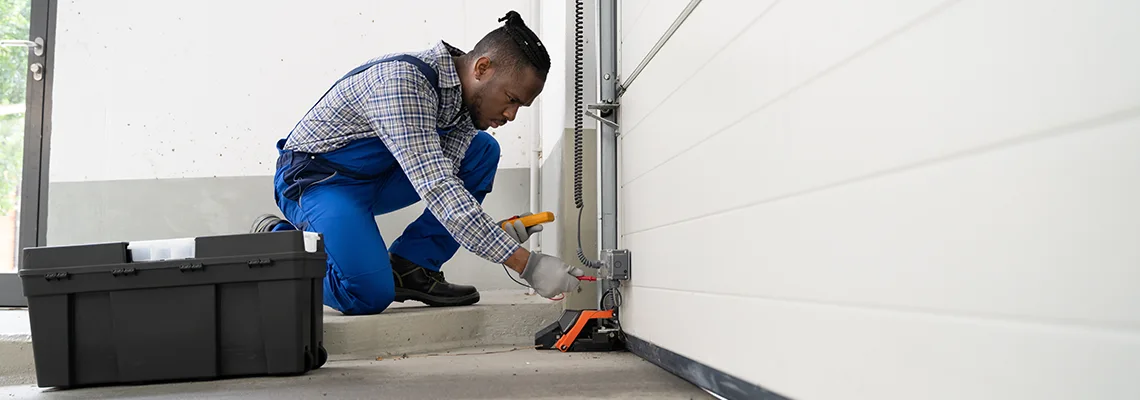 Garage Door Track Repair in Wellington