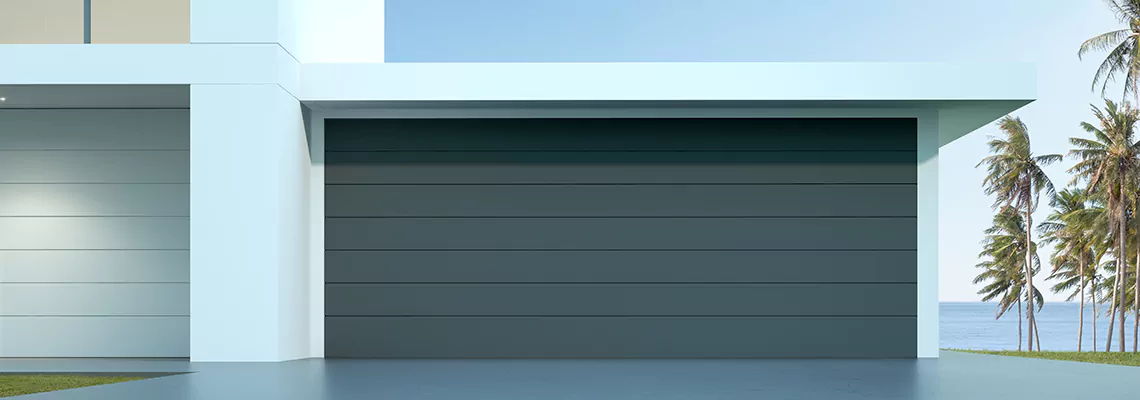 Insulated Modern Garage Doors in Wellington, Florida