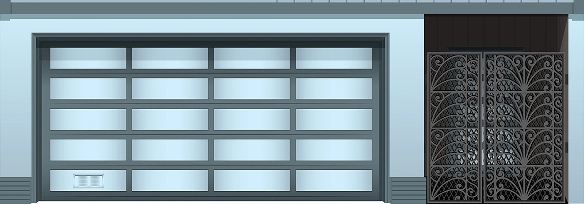 Aluminum Garage Doors Panels Replacement in Wellington, Florida